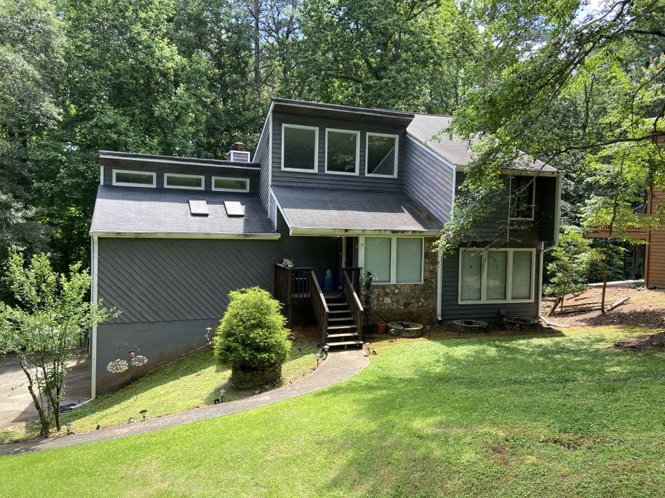 Estimating James Hardie siding replacement, exterior painting using Sherwin-Williams resilience, in Marietta Estimating James Hardie siding replacement, exterior painting using Sherwin-Williams resilience, in Marietta