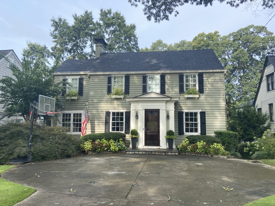 Estimating siding replacement, carpentry, exterior painting using Sherwin-Williams resilience, in Atlanta Estimating siding replacement, carpentry, exterior painting using Sherwin-Williams resilience, in Atlanta