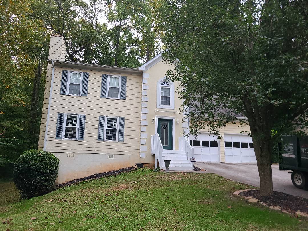 Replacing siding in the chimney with HardiePlank lap siding and Replacing rotten wood around the bouse Replacing siding in the chimney with HardiePlank lap siding and Replacing rotten wood around the bouse