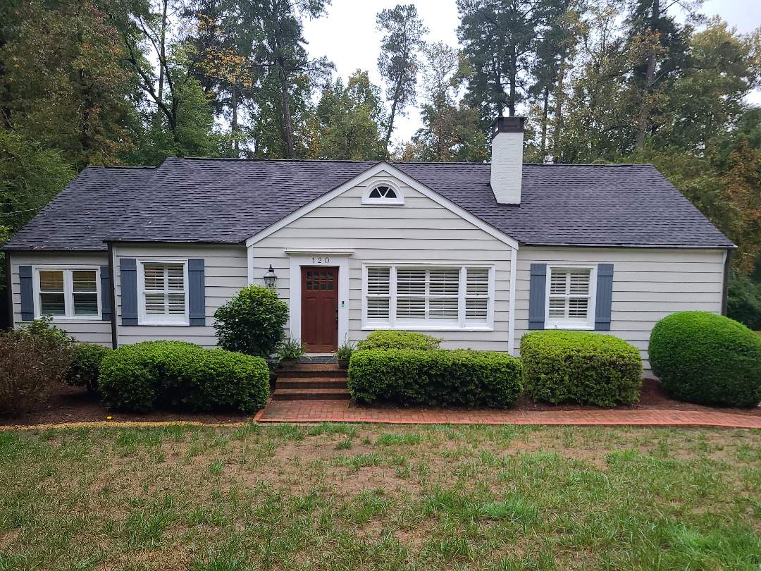 Building a Portico and installing a front door. Building a Portico and installing a front door.