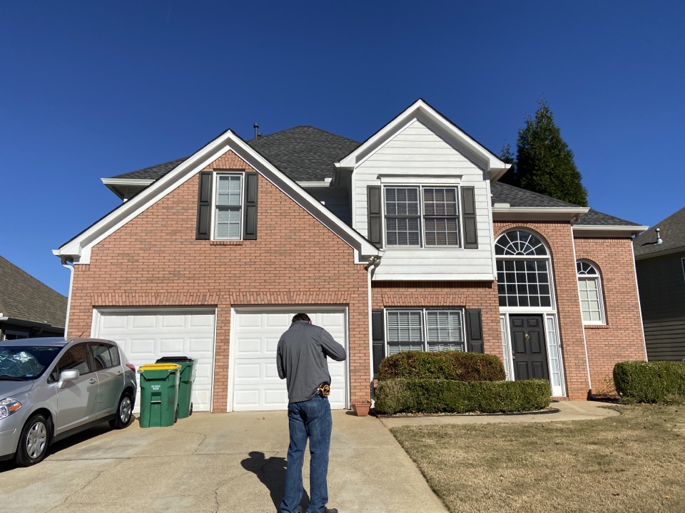 Estimating exterior painting using Sherwin Williams Resilience, chimney Reeside with James Hardie siding, carpentry, in Woodstock Estimating exterior painting using Sherwin Williams Resilience, chimney Reeside with James Hardie siding, carpentry, in Woodstock
