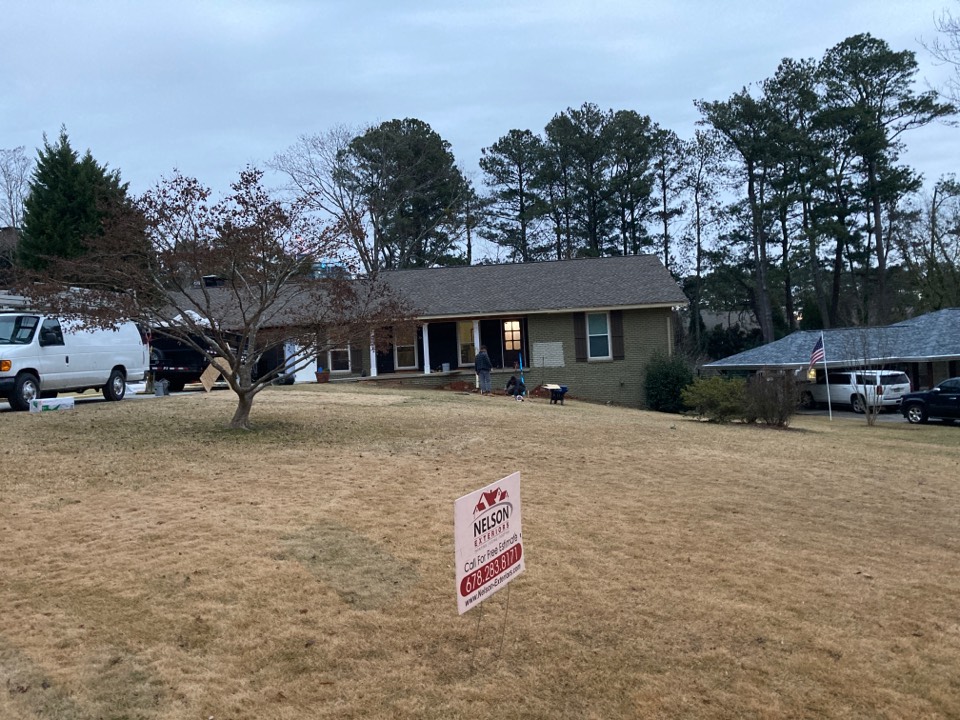 Replacing all the siding, soffit and fascia with Hardie plank. Building a set of stairs on the front porch. Replacing wood columns with PVC columns Replacing all the siding, soffit and fascia with Hardie plank. Building a set of stairs on the front porch. Replacing wood columns with PVC columns
