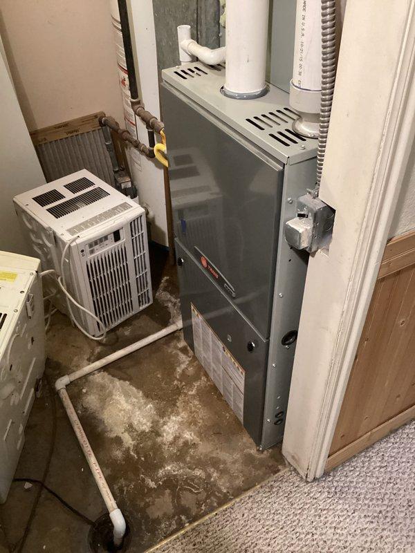 Performed cooling load calculation for residential property currently without air conditioning system. Calculated heat gain factors including window exposure by orientation and glazing type, wall and ceiling insulation values, infiltration rates, and occupancy loads. Determined total cooling requirement of 25,506 BTU requiring 2.6-ton air conditioning system. Evaluated existing furnace and utility space configuration to provide estimate for complete HVAC system installation with appropriately sized cooling equipment.