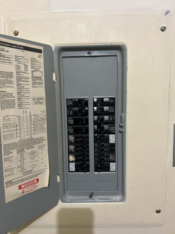 Installed dedicated electrical outlet and circuit breaker for Navien 240-A2 tankless water heater installation. Ran wiring from main electrical panel to water heater location, installed appropriate circuit protection, and verified proper grounding and voltage for unit operation.