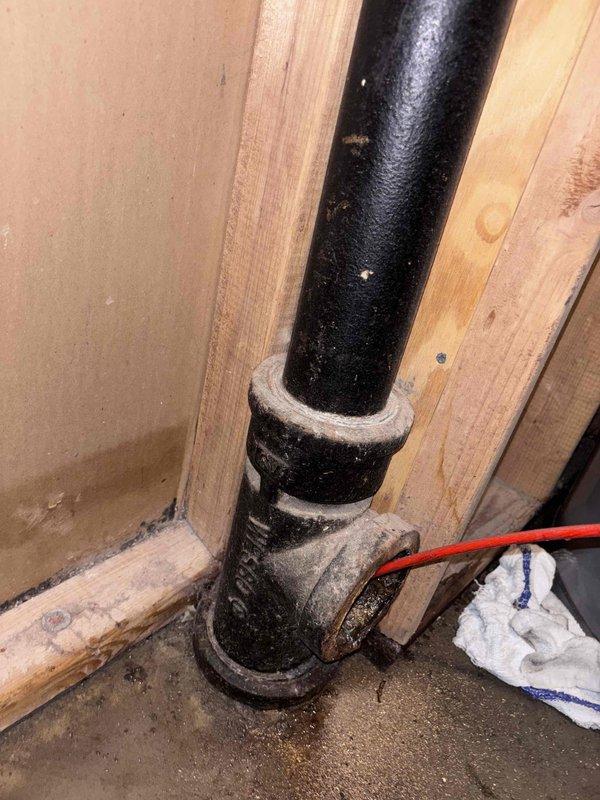 Responded to sewage backup in downstairs basement affecting shower and floor drain. Upon arrival, found flooding condition from infrequently used fixtures with sewage backing up through shower drain. Inspected vertical drain stack and associated plumbing connections, identifying blockage in main drainage line serving multiple basement fixtures. Cleared obstruction from drainage system, restoring proper flow and eliminating backup condition throughout affected area.