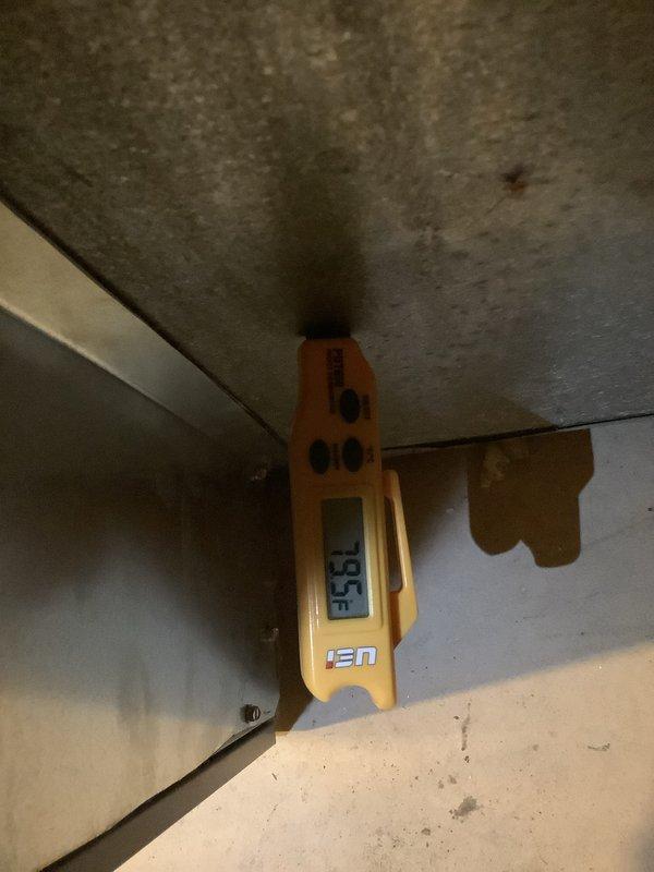 Responded to no cooling complaint on 20+ year old system with outdoor condenser unit and basement furnace. Upon arrival, confirmed unit running but delivering room temperature air with supply temperature at 85°F and return air at 58.4°F, indicating insufficient temperature differential for proper cooling. Performed complete system diagnostics including refrigerant pressures, electrical components, and airflow measurements. Identified failed compressor on outdoor unit preventing refrigerant circulation through the system. Given the age of the equipment and extent of failure, recommended full system replacement as most cost-effective solution versus major component repair on aging unit. Provided options and pricing for new high-efficiency system installation.