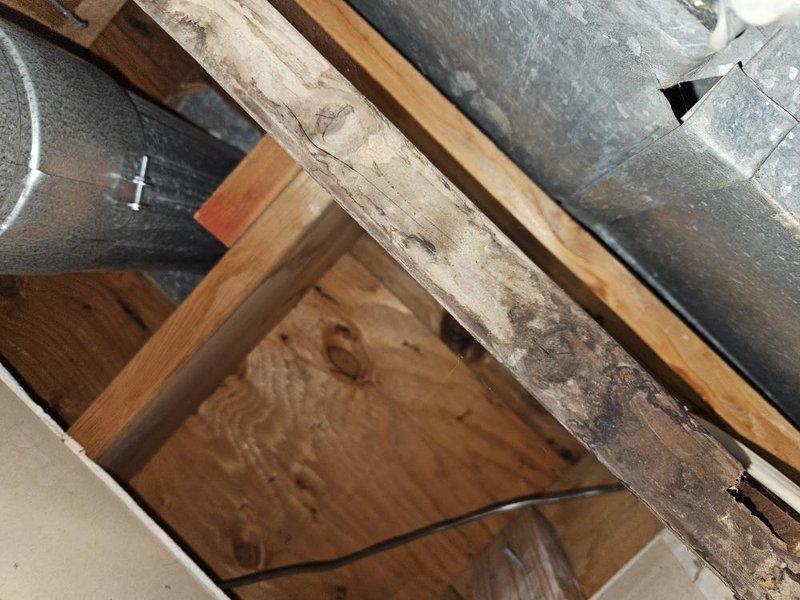 Responded to upstairs bathroom sink drain clog that persisted despite homeowner's prior attempts to clear the blockage by removing and cleaning the P-trap and applying chemical drain cleaner four days prior. Upon arrival, inspected the sink drain system and P-trap assembly beneath the fixture, confirming proper reinstallation of the trap components. Determined that the obstruction was located beyond the P-trap in the branch drain line. Utilized mechanical drain cleaning equipment to access and clear the blockage in the drain line extending from the fixture. Successfully restored full drainage flow to the bathroom sink, with water draining freely and completely.