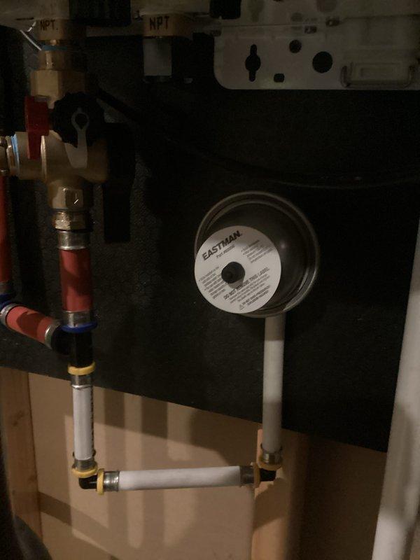 Completed comprehensive plumbing membership inspection at property with 1-year-old tankless water heater located in basement. Per customer request, performed full plumbing system evaluation excluding tankless water heater flush service. Inspected all accessible plumbing components, connections, supply lines, shut-off valves, pressure regulation devices, and pipe configurations throughout the property to ensure proper operation and identify any potential issues requiring attention.