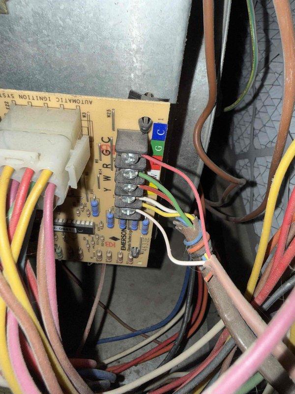 Responded to service call for air conditioning system not blowing cold air. Upon inspection, diagnosed failed capacitor, severely plugged evaporator coil, and rusted fan motor on 24 SEER AC unit with 18 SEER furnace system. Provided estimate for immediate repairs to restore cooling functionality and discussed replacement options for aging HVAC system.