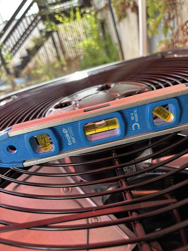 Completed full HVAC system replacement including installation of 80% efficiency furnace model GR9S800803BN, 3-ton air conditioning unit model GLXS3BN3010, and evaporator coil model CAPTA3022B3. Flushed and reused existing lineset, charged system with R32 refrigerant, and installed pressure switch from inventory. Set outdoor condensing unit on new EL3030-3 pad and verified level installation. Installed 16x25x5 filter cabinet with MERV 11 filter, fabricated necessary sheet metal transitions, and installed double wall venting for furnace exhaust. Upgraded to Ecobee programmable thermostat for improved system control and efficiency. System tested and operational upon completion.