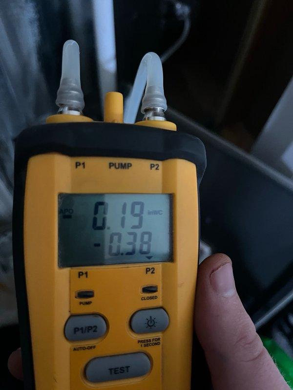 Completed preventative maintenance on 3-year-old air conditioning system as part of membership plan. Inspected evaporator coil and confirmed clean condition with proper fin alignment, performed refrigerant pressure diagnostics with readings of 0.19 and 0.38 PSIG indicating normal system operation. Furnace maintenance deferred and rescheduled for September per client request.