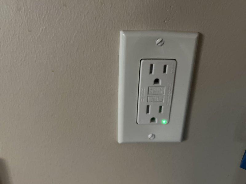 Completed routine electrical maintenance inspection for residential property as part of membership plan. Inspected and tested GFCI outlet, verified proper operation with green indicator light illuminated and TEST/RESET functionality working correctly. Performed comprehensive electrical panel inspection, checking all circuit breakers, bus bar connections, and service entrance conductors for proper operation and safety compliance. All electrical components found to be functioning within normal parameters with no issues identified.
