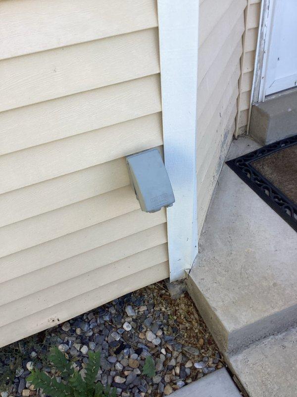 Responded to partial power outage affecting multiple circuits following rainstorm at residential property with 43-year-old electrical system from 1983. Inspected main electrical panel located on exterior rear of home, tested affected breakers and circuits, and identified faulty breaker causing power loss to portions of the residence. Replaced defective breaker, restored full power to all affected areas, and verified proper operation of all circuits including solar system integration.