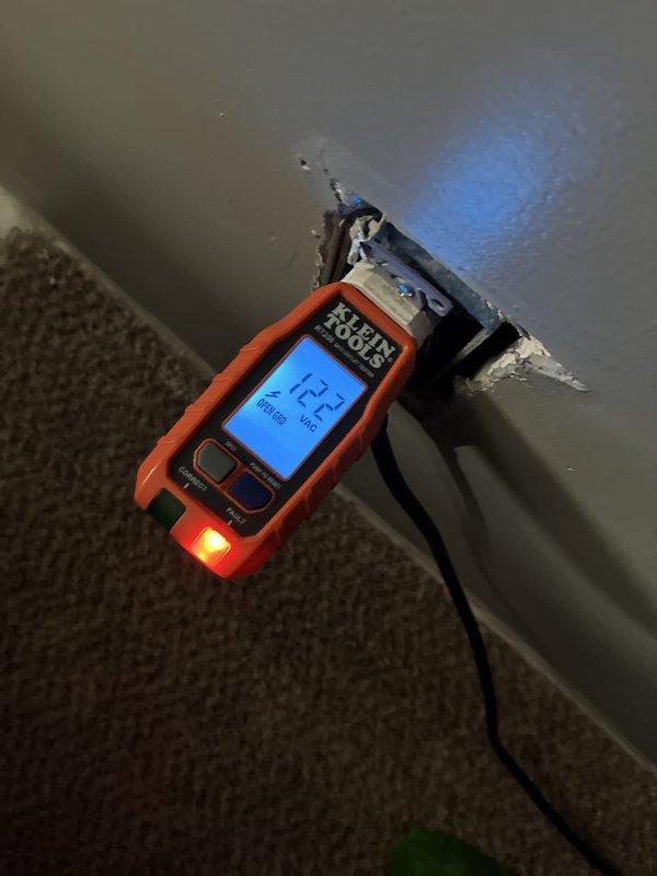 Completed Green Shield Electrical Inspection as part of recurring maintenance service. Performed comprehensive evaluation of electrical panel, verifying all circuit breakers, bus bar connections, and interior wiring for proper operation and code compliance. Inspected outlet receptacles throughout property, identifying damaged cover plate requiring attention, and conducted voltage measurements to confirm proper electrical function at all accessible points.