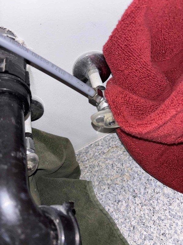Completed annual membership plumbing inspection on 5-year-old tank-style water heater located in basement. Performed comprehensive visual examination of water heater components, connections, and plumbing fixtures. Documented equipment condition with photographs showing internal components, valve assemblies, and connection points to ensure proper operation and identify any potential maintenance needs.