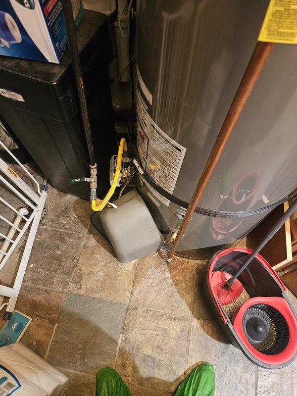 Responded to no hot water complaint on 6-year-old tanked water heater located in main level closet. Diagnosed failed component requiring manufacturer parts from Rheem. Coordinated parts delivery and scheduled return visit once components arrived. Completed repair by replacing defective parts, restoring full hot water functionality to the residence.