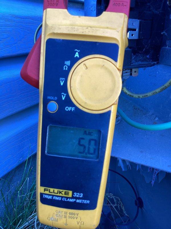 Completed annual preventative maintenance on both air conditioning system and furnace as part of member maintenance program. Performed comprehensive inspection of AC unit including electrical measurements using clamp meter, which showed normal amperage readings of 5.0A and 0.7A on respective circuits. Checked refrigerant levels, cleaned condenser coils, inspected electrical connections, and verified proper system operation. Conducted furnace inspection including burner assembly, heat exchanger, blower motor, and safety controls to ensure equipment is ready for heating season. All systems tested and operating within manufacturer specifications with no deficiencies noted.