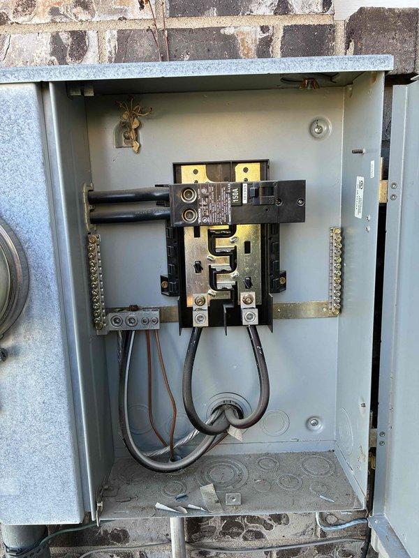 Completed annual preventive electrical maintenance inspection as part of membership benefits. Inspected exterior electrical panel, verified proper operation of main disconnect breaker, checked all wire terminations at neutral and ground bus bars for tightness and proper connections, and confirmed panel integrity. Inspected interior ceiling-mounted control device to ensure proper mounting and functionality. All electrical components found to be in satisfactory operating condition with no safety hazards identified.