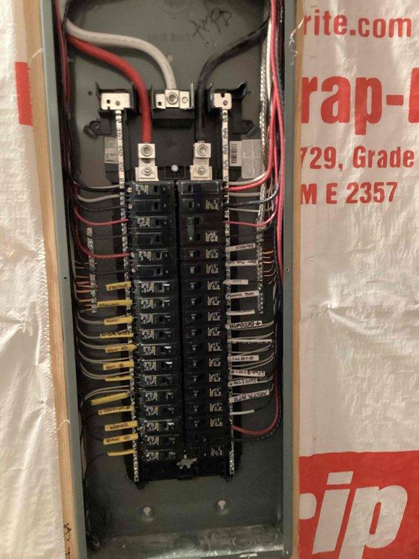Responded to service call for new electrical outlet installation consultation in single room of rental property. Upon arrival, assessed existing electrical panel to verify available circuit capacity and breaker configuration for proposed outlet addition. Documented panel condition showing properly organized circuit breakers with adequate wiring infrastructure. Evaluated installation location in room currently used for fitness equipment storage, noting access requirements and optimal placement for new receptacle. Provided professional assessment and discussed installation options with tenant, who had obtained property owner authorization for the work. Photographed electrical panel and proposed installation area for documentation and future reference.