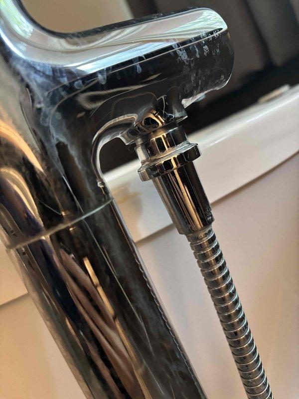 Responded to a clogged bathtub drain located on the downstairs level. Accessed and cleared the drain line using appropriate tools and techniques to restore proper drainage. Additionally assessed shower pressure concerns during the service visit.
