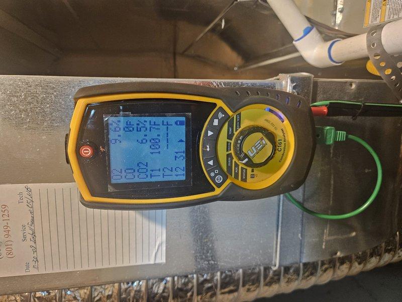 Installed S9V2B080U4PSBD 90% efficiency furnace in closet with existing 2" PVC venting maintained. Added 16x25x5 media cabinet (HCC16-2816) beneath furnace with MERV 11 filter, configuring return air to pull from bottom of unit. Relocated existing humidifier bypass from supply plenum to return air drop, disconnecting from previous furnace cabinet. Replaced failed condensate pump with new unit and installed X6670 T6 programmable thermostat with decorative beauty ring, utilizing existing 4-wire configuration from furnace. Performed system startup, verified proper operation of all components including humidifier integration, airflow through new media filtration, condensate drainage, and thermostat communication. All equipment tested and operating within manufacturer specifications.