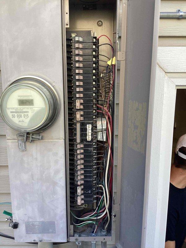 Completed routine electrical maintenance inspection as part of membership service. Performed comprehensive evaluation of main electrical panel, verified all circuit breakers for proper operation and correct amperage ratings, inspected wire connections and terminations for signs of overheating or looseness, and confirmed proper grounding throughout the system. Investigated reported GFCI tripping issue that occurred during homeowner's absence, which resulted in freezer power loss. Tested all GFCI outlets throughout the residence using appropriate test equipment, verified proper trip functionality and reset capability, and checked for potential ground faults or moisture intrusion that could cause nuisance tripping. Inspected bathroom and kitchen GFCI protection, confirmed proper wiring connections, and ensured all downstream outlets were functioning correctly. Examined electrical meter installation and service entrance equipment for any visible defects or concerns. Evaluated ventilation s