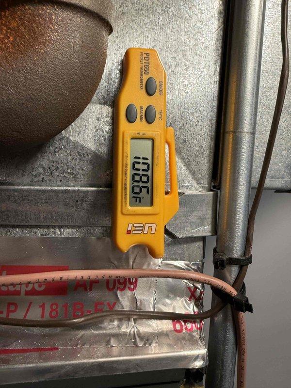 Completed membership fall heating tune-up on residential gas furnace. Performed comprehensive inspection of all internal components including gas valve assembly, ignition system, control boards, and electrical connections. Verified proper temperature rise across heat exchanger, tested all safety controls, and confirmed burner operation. Inspected venting system and PVC condensate drainage. Unit operating within manufacturer specifications with no issues identified.