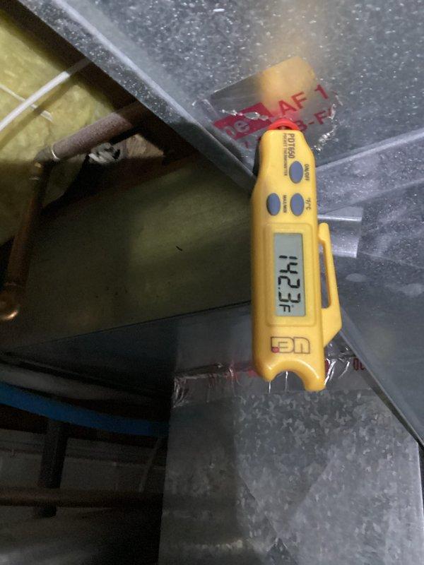 Performed comprehensive heating maintenance and seasonal turn-on for seven-year-old single-zone system located in basement. Conducted full safety and operations inspection including pressure testing with digital manometer, which measured 0.31 inHg, and temperature verification of ductwork reading 42.3°F. System activated for heating season with all components inspected and confirmed operational.