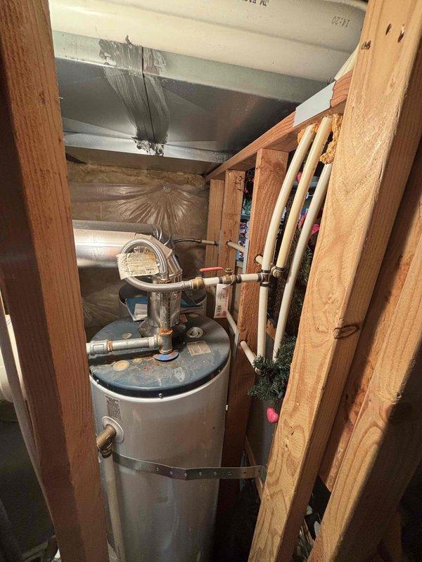 Responded to recall for system blowing warm air with no cooling capability. Diagnosed evaporator coil leak with complete refrigerant loss on 19-year-old HVAC system. Completed comprehensive heat load calculations for proper equipment sizing and provided estimates for evaporator coil replacement versus full system replacement given age of existing equipment.