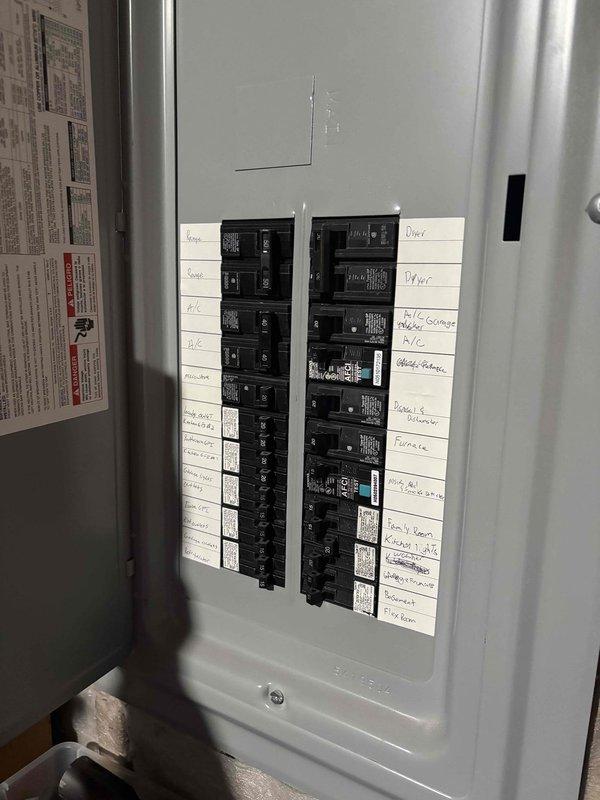 Performed comprehensive 21-point safety and operations inspection on two-year-old Lennox HVAC system. Inspected outdoor condensing unit and evaluated compressor operation in response to reported humming noise from compressor. Checked electrical panel connections and verified proper circuit breaker configuration. Examined outdoor unit air intake louvers and condenser coil accessibility. Assessed downstairs utility room furnace components and verified proper system operation. Completed full system evaluation including refrigerant levels, electrical connections, airflow, and safety controls. System found operating within manufacturer specifications with no immediate safety concerns identified.
