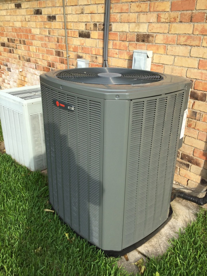Mesquite, TX - Home Owner having issues with the A/C system not keeping up, water dripping from air handler, found return and supply air leak, system has developed refrigerant leak. Sealed both the supply and return air leak where accessible. Recharged the system with refrigerant at this time, home owner holding off on performing the leak search at this time Mesquite, TX - Home Owner having issues with the A/C system not keeping up, water dripping from air handler, found return and supply air leak, system has developed refrigerant leak. Sealed both the supply and return air leak where accessible. Recharged the system with refrigerant at this time, home owner holding off on performing the leak search at this time