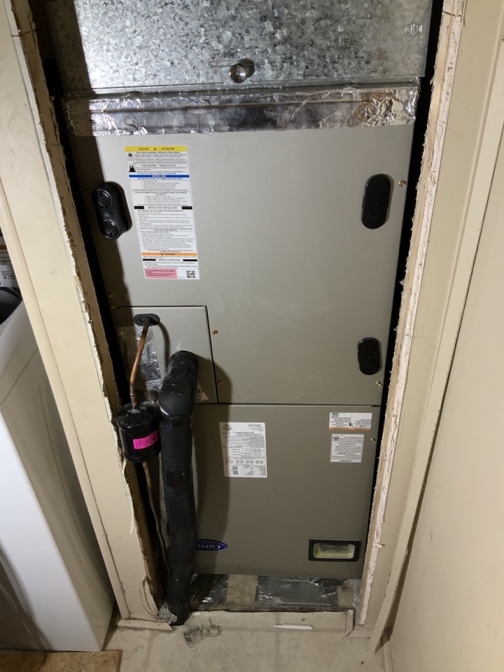 Lewisville, TX - Carrier electric air handler lost power this morning, time to trouble shoot and determine cause of the problem Lewisville, TX - Carrier electric air handler lost power this morning, time to trouble shoot and determine cause of the problem