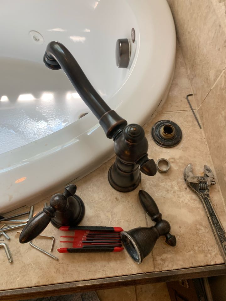 Delta bathtub faucet repair. Installed new fa cartridge, stand, seat, and spring.