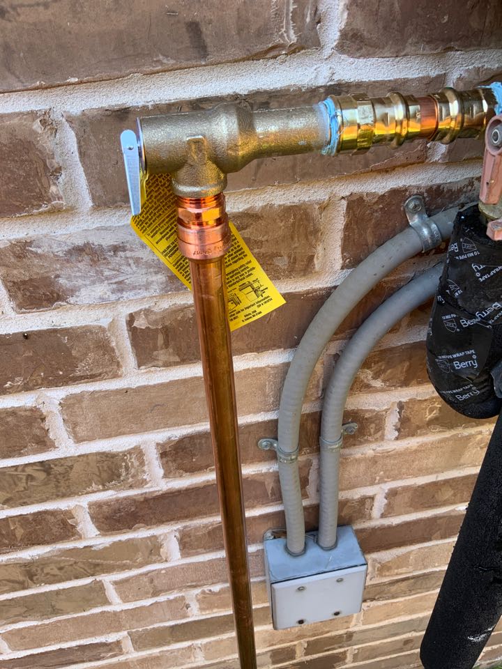 Installed new Noritz  tankless water heater 