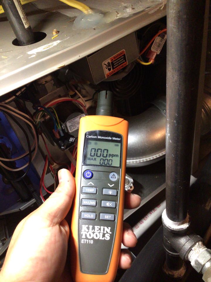 Gas furnace heating tuneup 