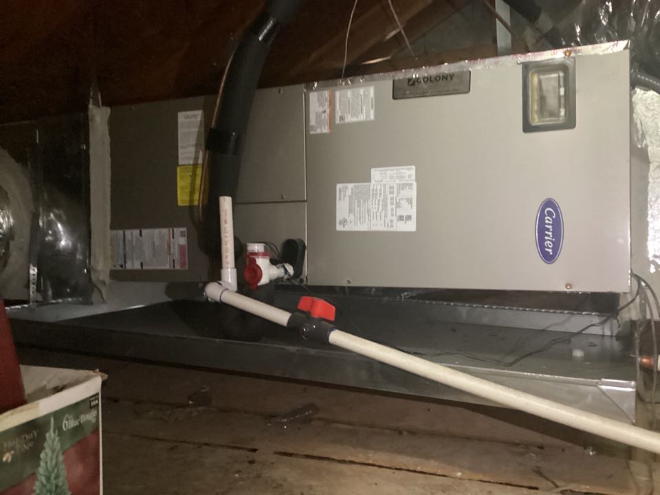 Performed heat tune up on a air handler and heat pump 