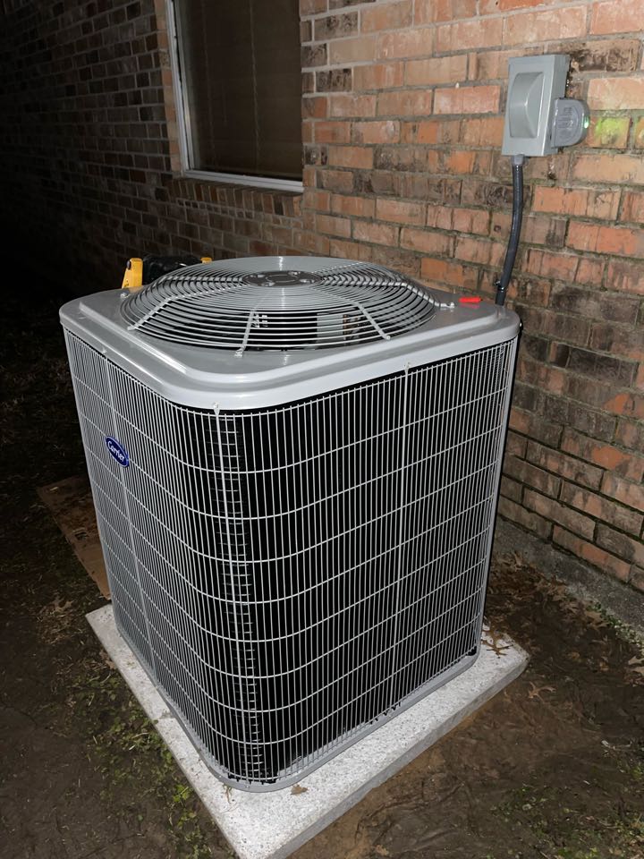 New furnace, coil and air conditioner installation 