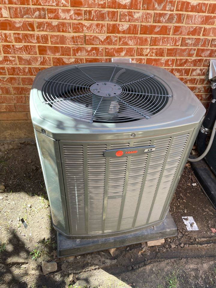 Cooling tune up on a Goodman. And trane air conditioner