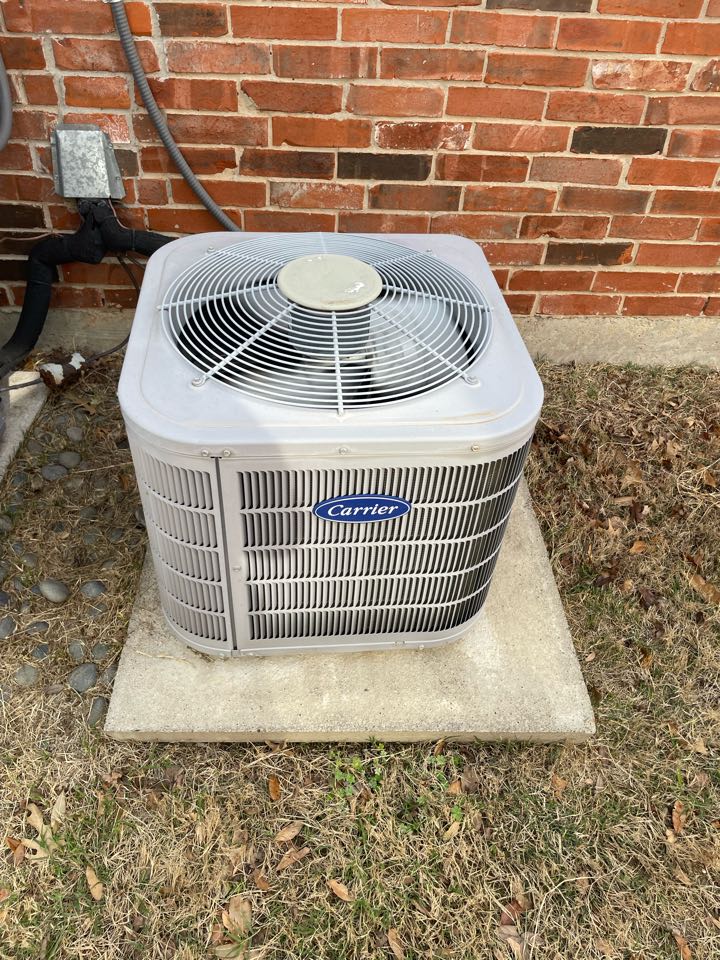 Cooling tune up on two carrier air conditioners