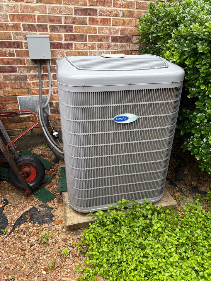 Performed a cooling tune up on two carrier air conditioners