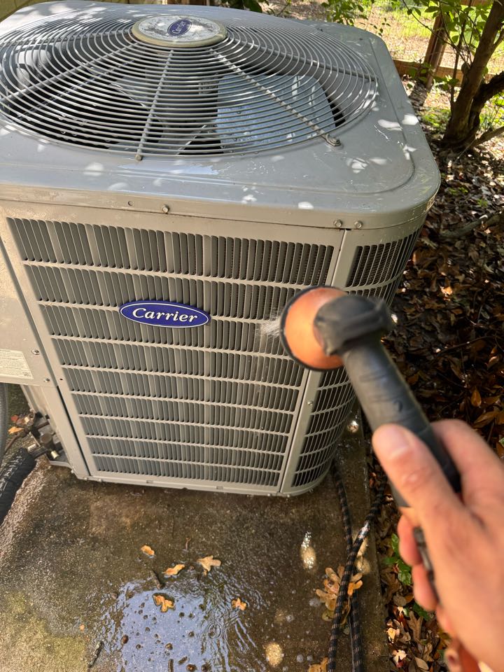 Performed A/C maintenance on a carrier system.
