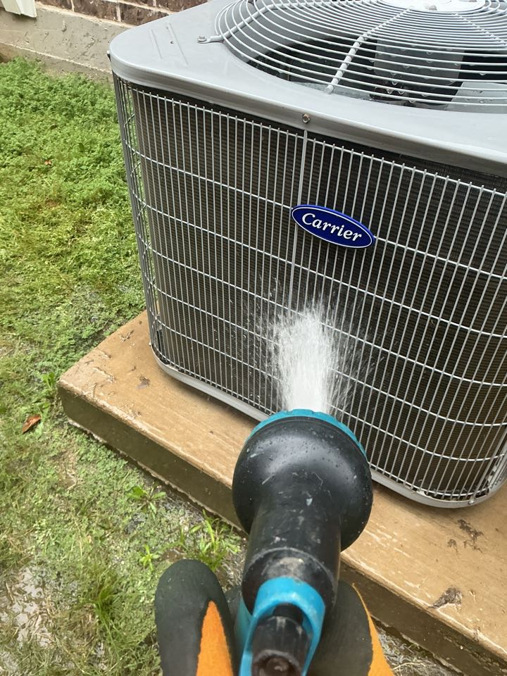 Performed A/C maintenance on a carrier system 