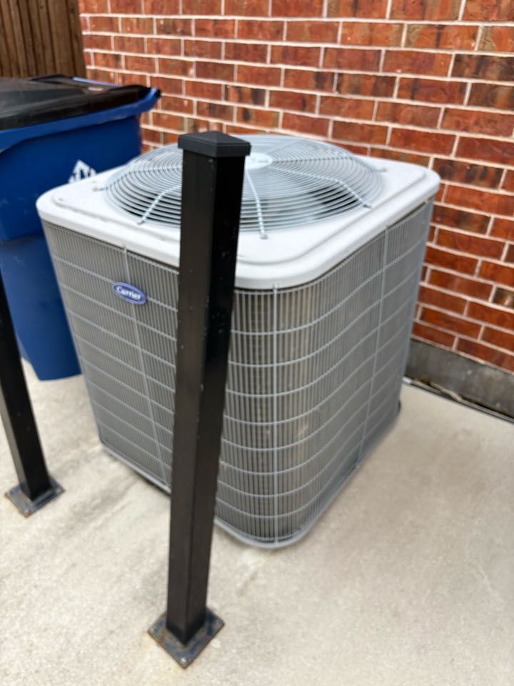 Performed a cooling tune up on a carrier air conditioner in frisco