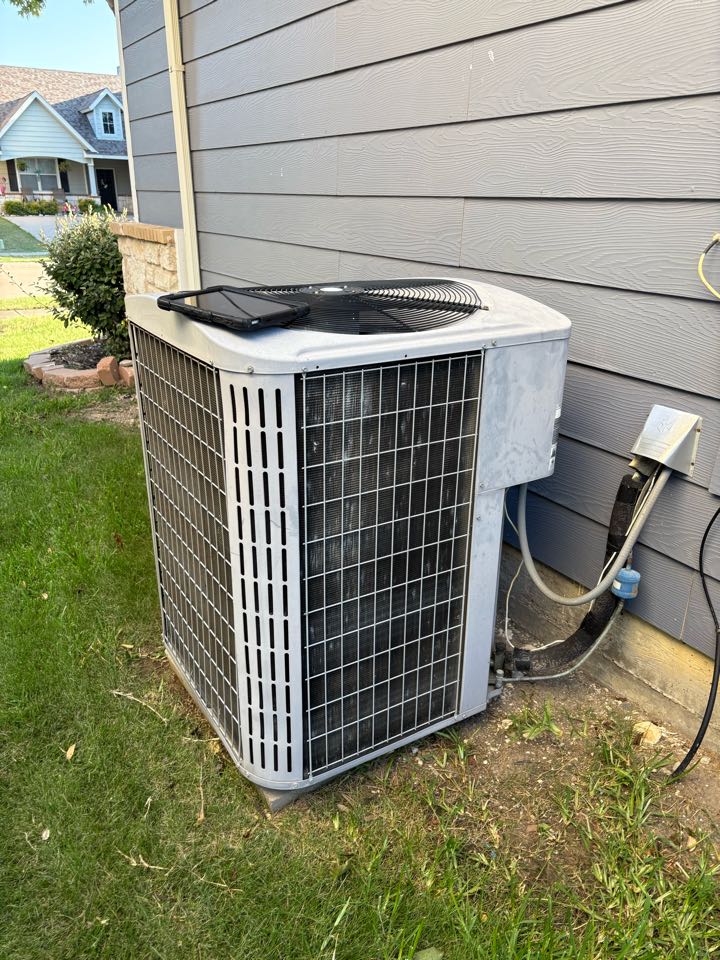 Performed a cooling tune up on a carrier air conditioner in McKinney 