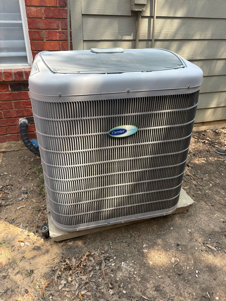 Performed a cooling tune up on a carrier air conditioner in frisco 