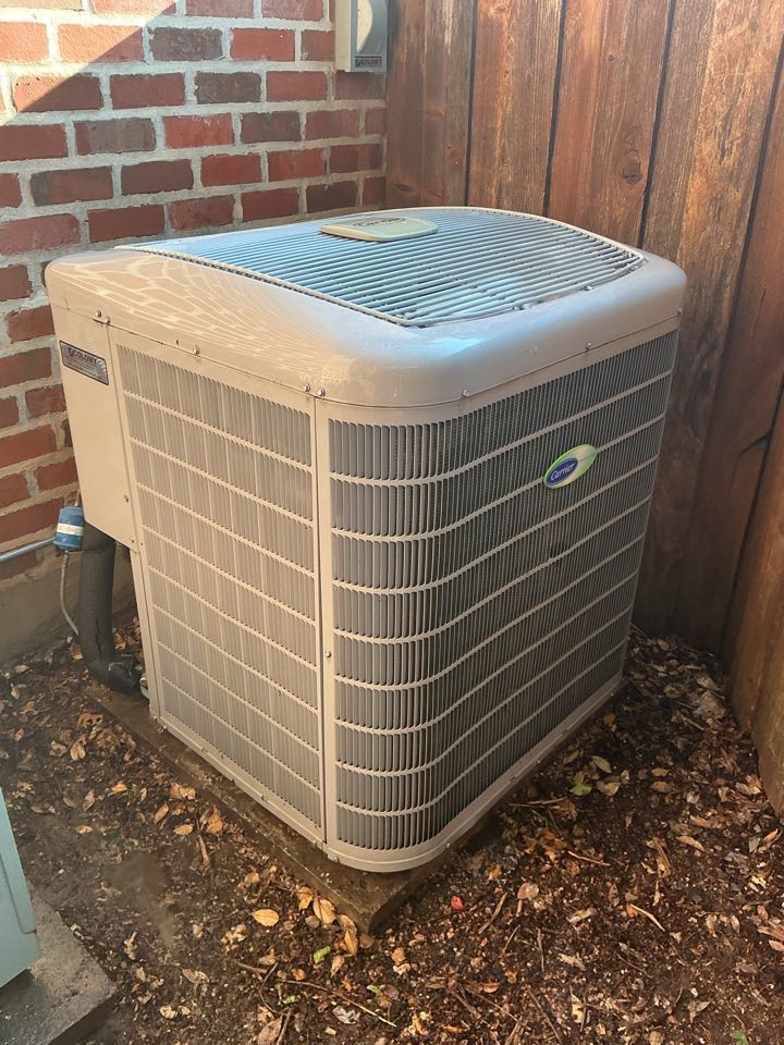 Performed AC maintenance on a carrier system