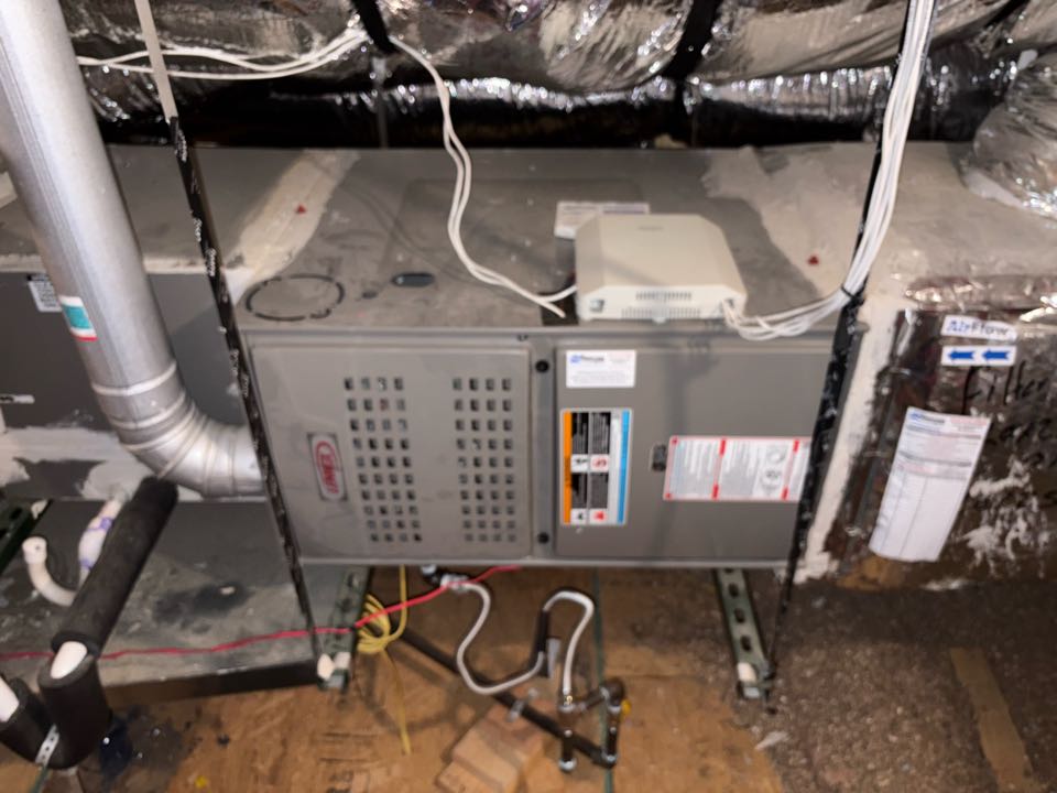 Performed a heating, and cooling tune up on a Lennox gas furnace, and air conditioner in frisco