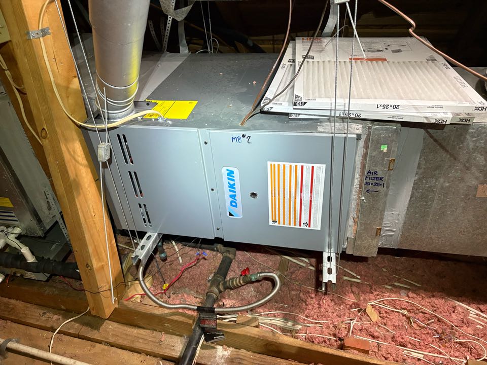 Performed a heating tune up on a carrier, and two daikin gas furnaces in frisco