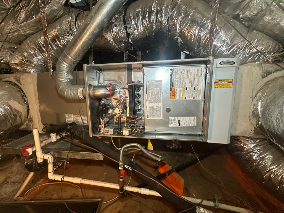 Performing a heating tuneup on one Carrier gas furnace 