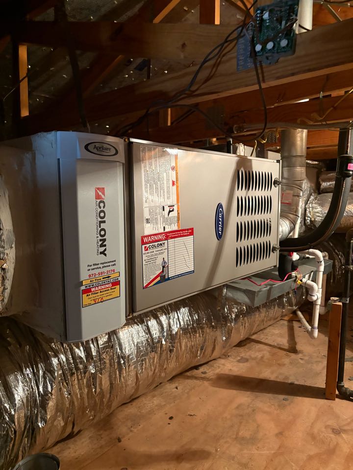 Performed a heating tune up on a carrier gas furnace in frisco lakes Performed a heating tune up on a carrier gas furnace in frisco lakes